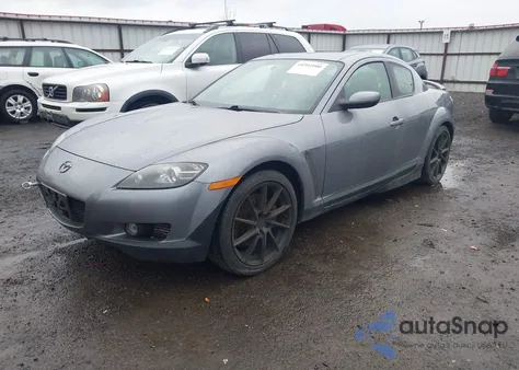 2004 Mazda Rx-8 Sport Automatic z USA, uszkodzony, nr VIN JM1FE17N740104350